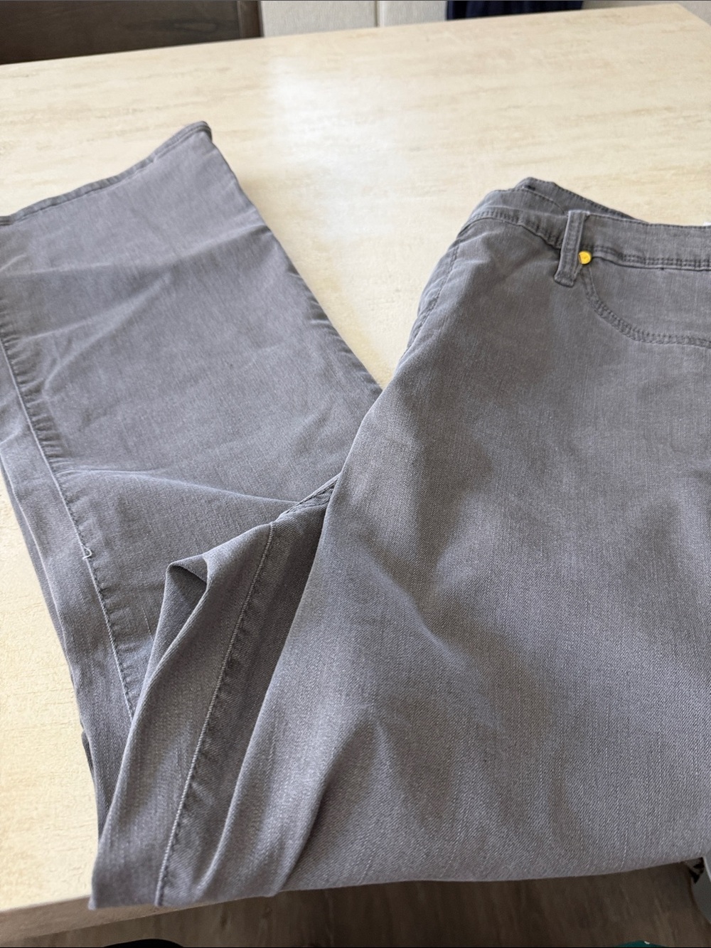 IMAN Women's Gray denim